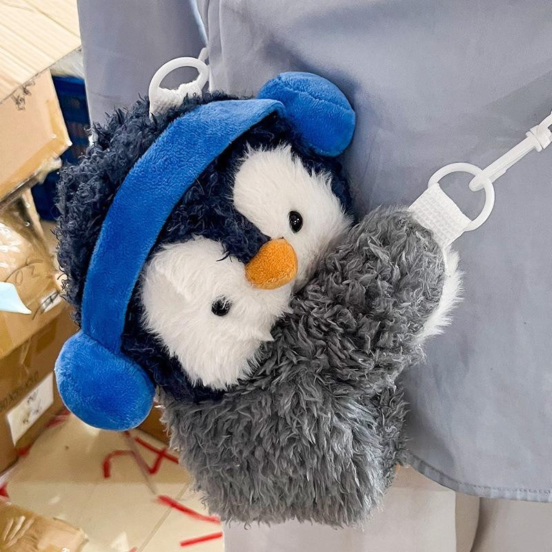 Fashnics Pinguin Plüsch Umhängetasche Plüschtier - Bild 2