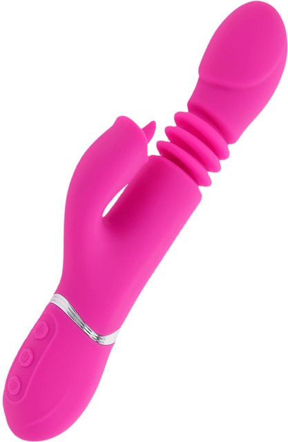 Pink Dragon Figur in Pink, Höhe: 24,3 cm - Bild 1