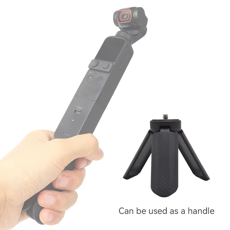 SZKOSTON Mini-Stativ in Schwarz als Desktop-Tripod für DJI Osmo Pocket 4 3 2 Gimbals - Bild 2