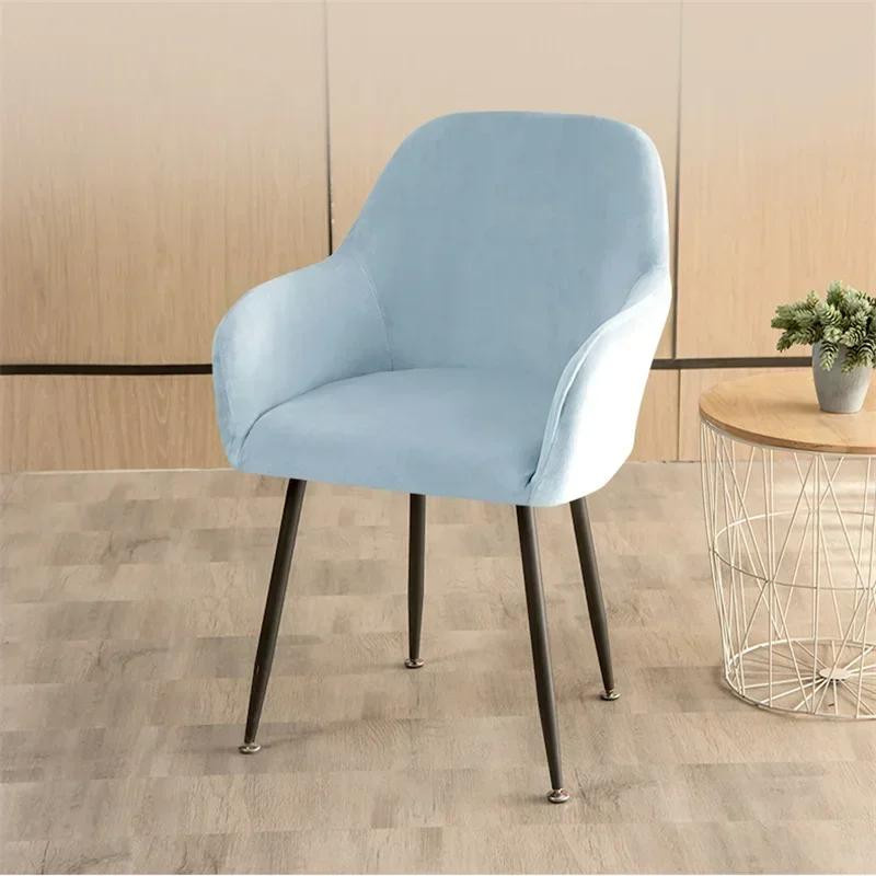4er-Set Yiran Furniture Samt Sesselbezüge elastisch und waschbar - Bild 2