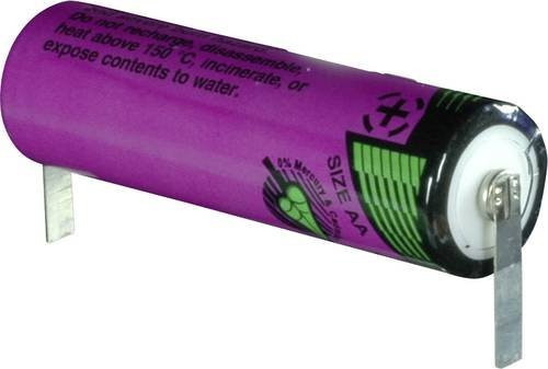 Tadiran Batteries SL 560 T Spezial-Batterie Mignon AA mit U-Lötfahne, Lithium 3,6V, 1800 mAh - Bild 1