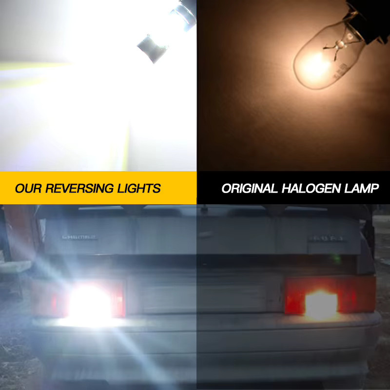 APMATAUTO 2er Set LED-Lampen 1157 BAY15D P21W/5W 7528 12499 in Weiß und Silber für Autolichter, Bremslichter, Nebelscheinwerfer, Rückfahrscheinwerfer und DRL - Bild 6