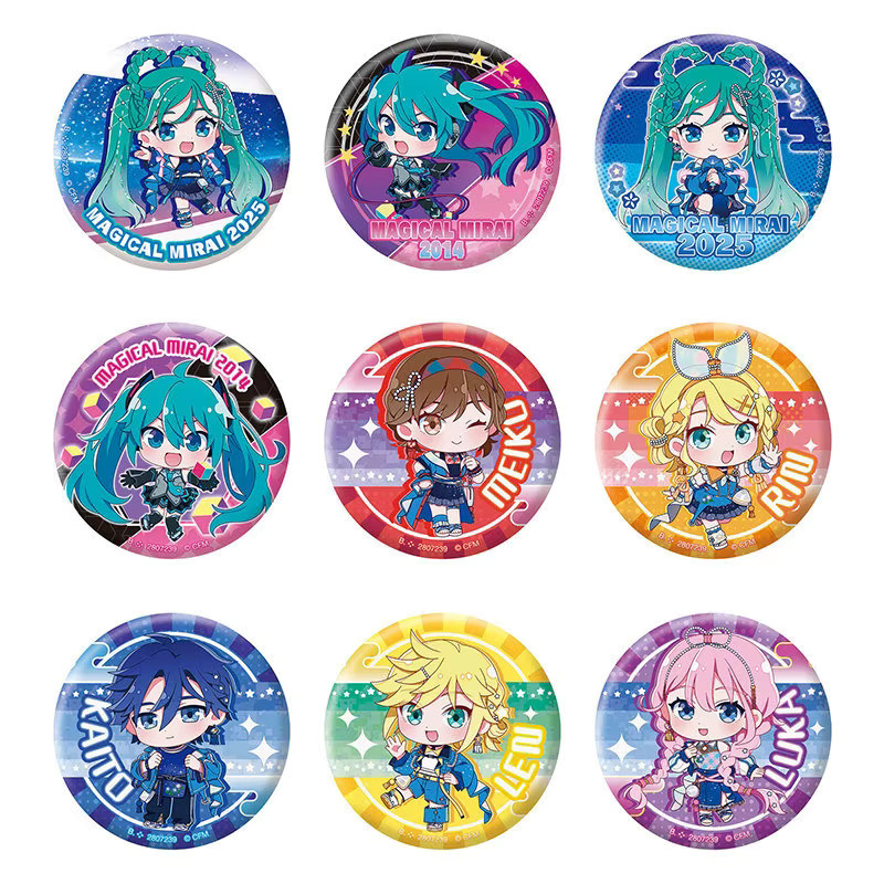 Bandai Hatsune Miku Magical Mirai 2025, Anime-Figur, Schlüsselanhänger, Abzeichen - Bild 3