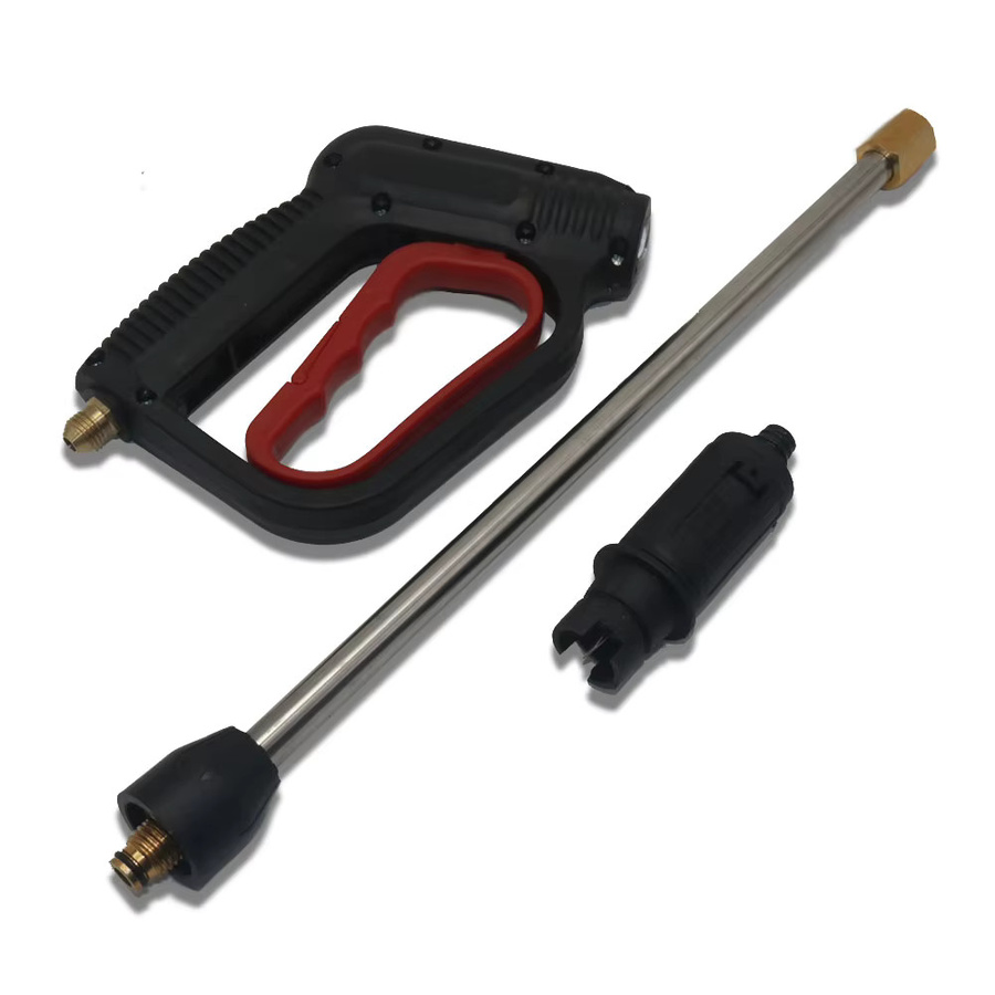 AMY CAR NEW FORCE Hochdruck-Wasserpistole mit fächerförmigem Sprühstrahl für die Autowäsche und den Garten in Schwarz - Bild 3