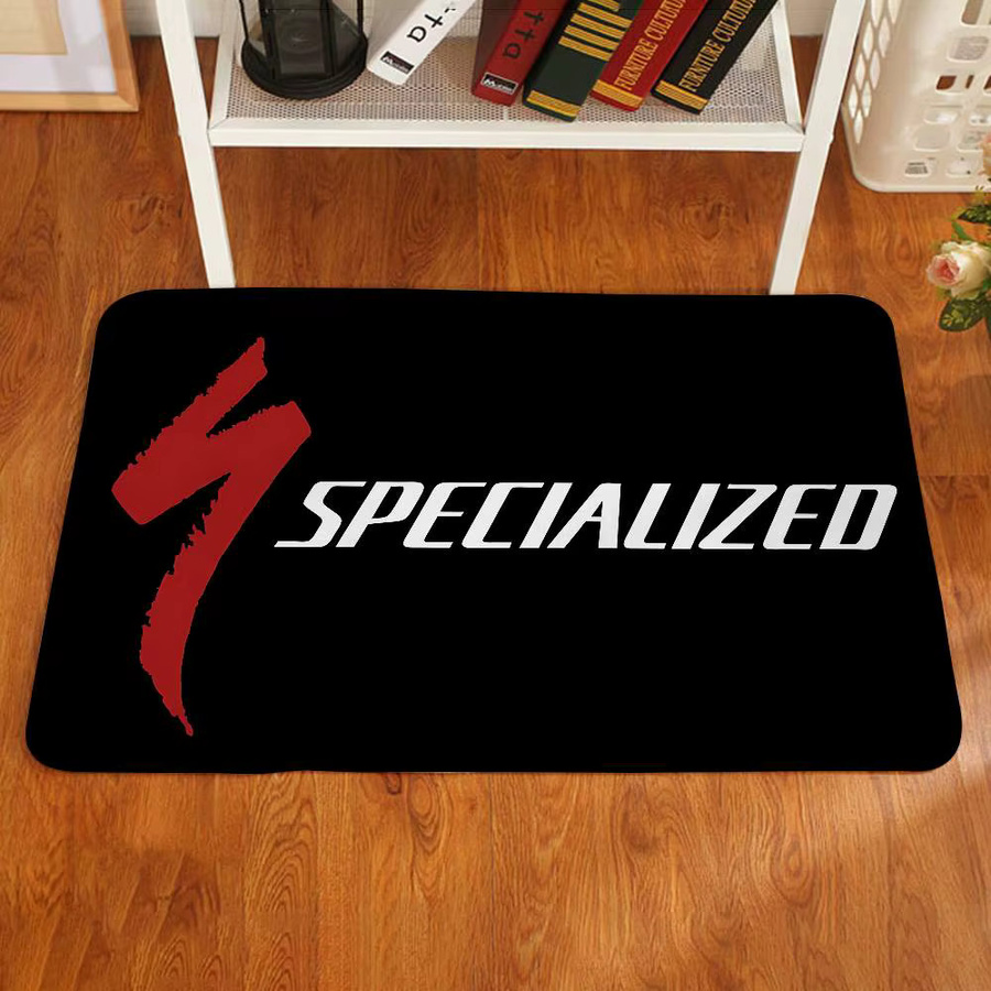 S-SpecializedES Hd Bodenmatte Rastar in Schwarz als Wohnzimmerteppich, Schlafzimmerteppich oder Outdoor-Teppich in rechteckiger Form - Bild 4