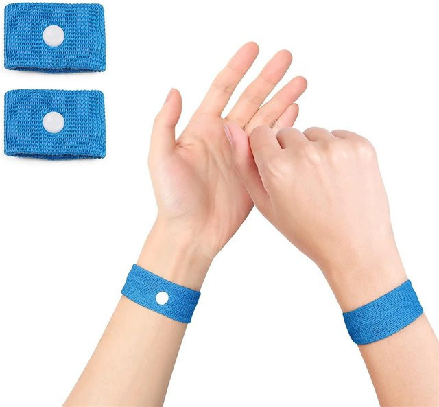 Akupressur-Armband, blau, Unisex - Bild 1