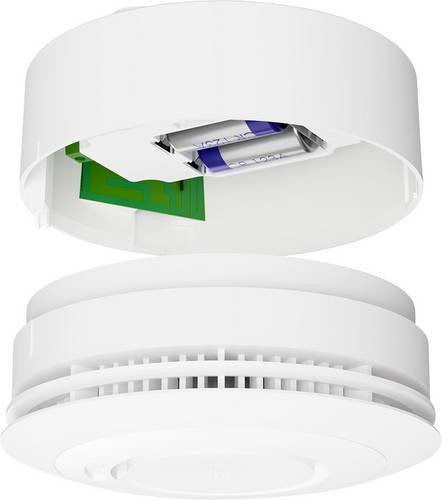 Mobeye CM4400 GSM-Funk-Rauchwarnmelder in Weiß mit Frequenzen 800MHz und 2600MHz - Bild 1