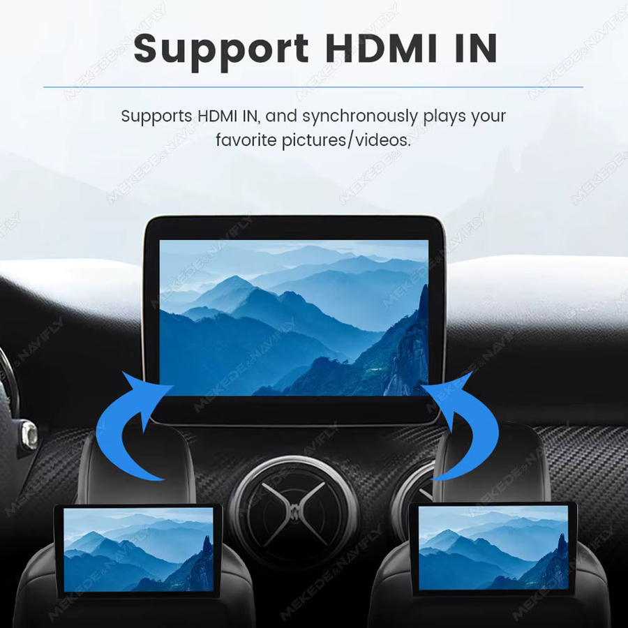 MEKEDE AI Box für Mercedes Benz C-Klasse W204 C204 (2008-2014) mit NTG4.0/NTG4.5 zur kabellosen Android Auto und Apple CarPlay Erweiterung inklusive Sprachsteuerung und Plug-and-Play-Installation - Bild 2