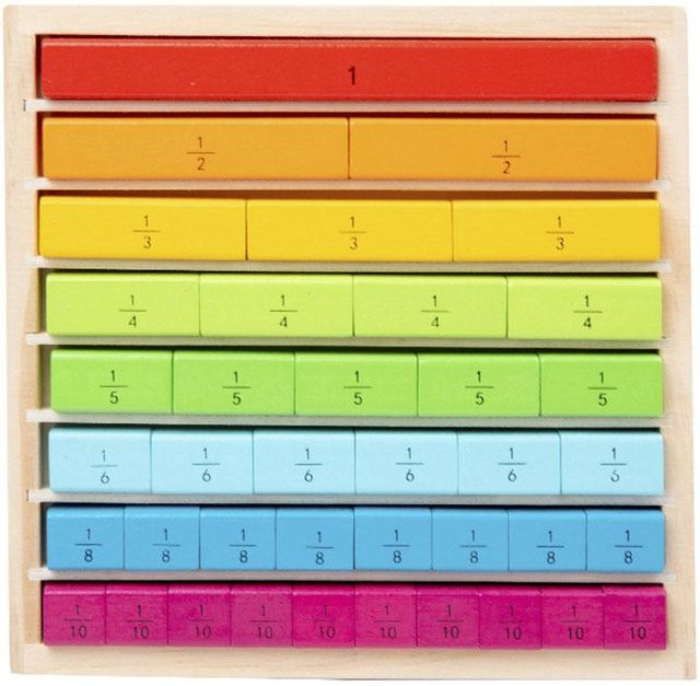 Linyi toy Mathe-Spielset aus Holz, bunt, ab 3 Jahren - Bild 1