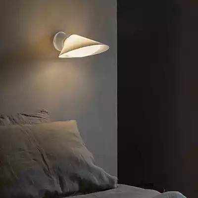 DCW Éditions Plume Wandleuchte in Weiß Matt aus Polycarbonat - Bild 1