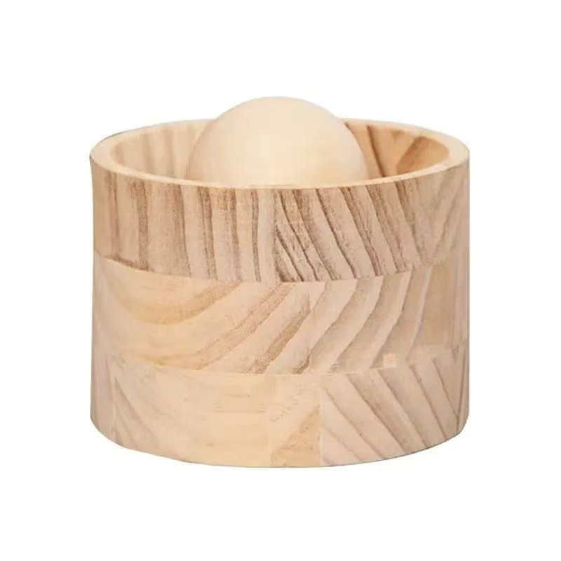 A-Nice Holzknödel-Maker aus Holz in Braun zur manuellen Herstellung von Teigtaschen und Knödeln - Bild 3