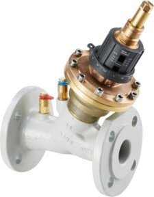 Oventrop Regulierventil Cocon QFC DN 65, PN 25, beidseitiger Flanschanschluss, grau - Bild 1