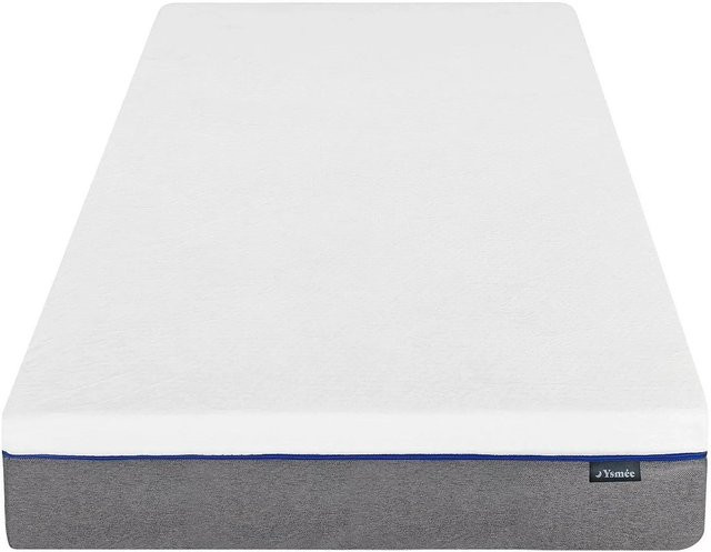 YSMÉE Memory Schaum Matratze Poseidon Weiß H2 Breite: 80–90 cm, Tiefe: 190/200 cm - Bild 1