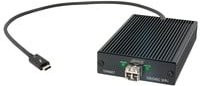Sonnet Solo 10G Thunderbolt 3 zu SFP+ Ethernet LAN-Adapter, Schwarz - Bild 1