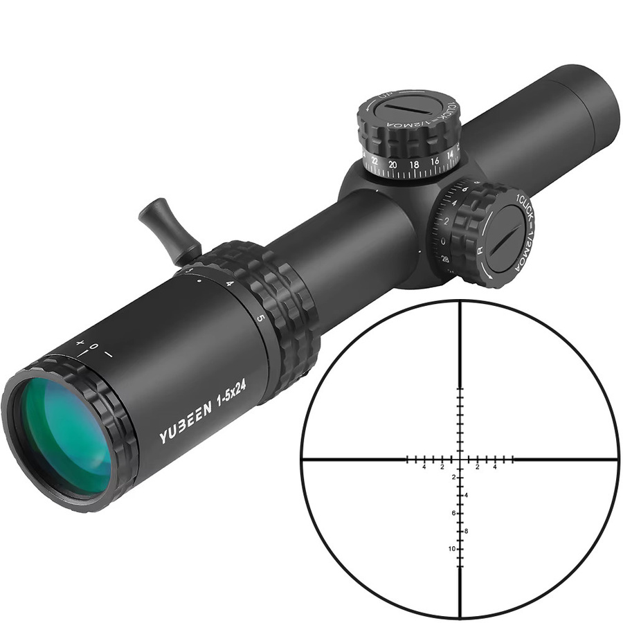 Nabila 1-5x24 SFP LPVO Jagdvisier Taktisches Optikvisier in Schwarz - Bild 4