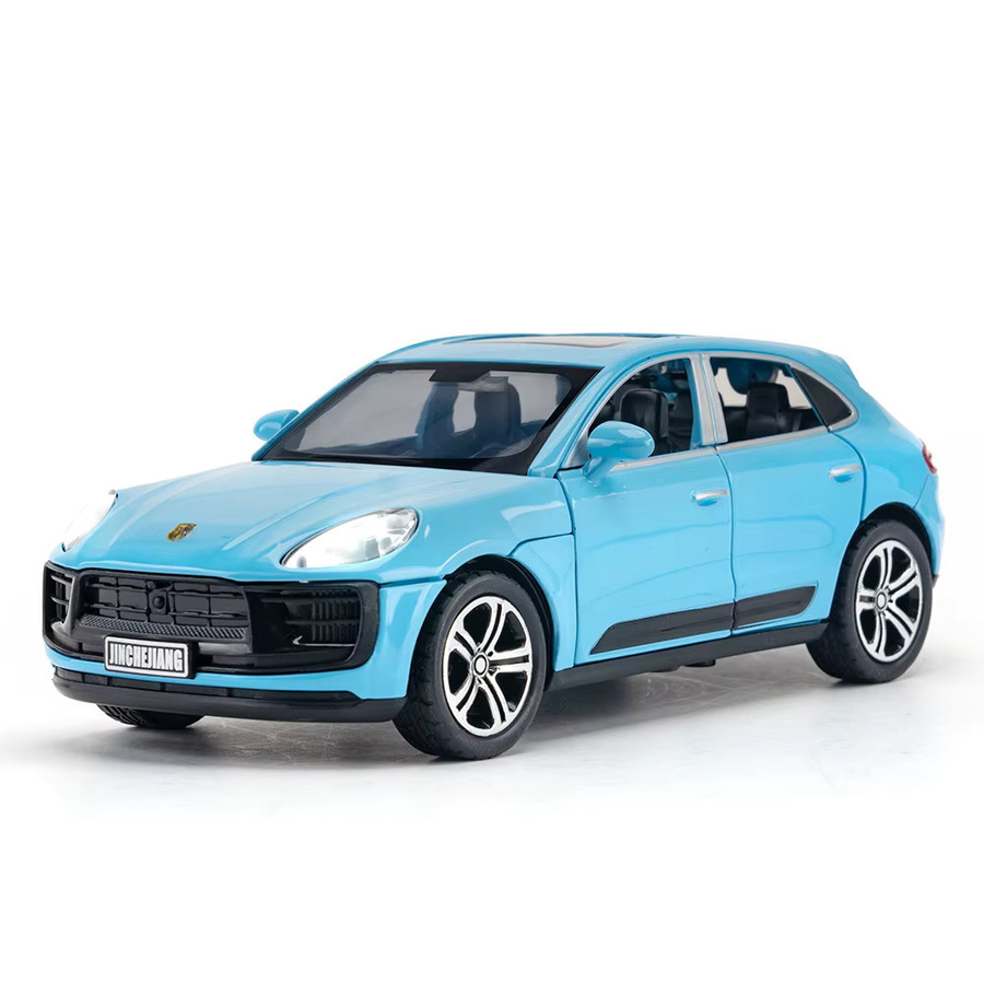 RMZ city Porsche Macan Panamera Modellauto, 1:32 Maßstab, mit Licht und Sound - Bild 3