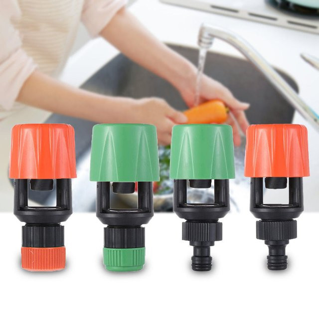 Pengliu Universal Wasserhahn Schnellkupplung für Küchen- und Gartenschläuche als wiederverwendbarer Adapter für die Bewässerung - Bild 1