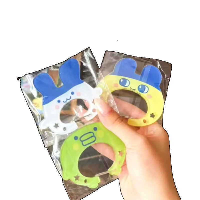 Bandai Tamagotchi Kuchipachi & Mimitchi Cartoon-Anhänger, Acryl-Karabiner-Schlüsselanhänger - Bild 6