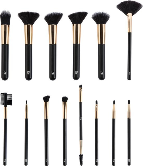 CIEN BEAUTY Kosmetikpinsel-Set, 14tlg. - Bild 1
