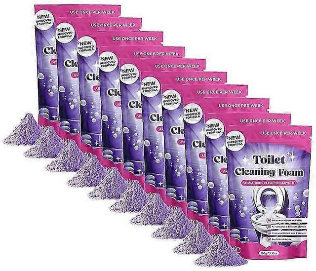 10 Stück Fizzclean WC-Schaumreiniger Insta-Action Schaumreiniger in Purple von Nuvora Nest-Health - Bild 1