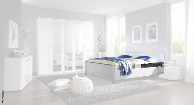 Komfortbett Chalet von poco in Weiß, B/H/T: 189 x 62 x 210 cm - Bild 1