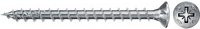 Fischer Power-Fast II Spanplattenschraube mit Senkkopf und Pozidriv-Antrieb, verzinkter Stahl, Durchmesser: 5,0 mm, Länge: 25,0 mm - Bild 1