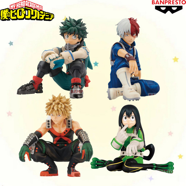 Bandai My Hero Academia Midoriya Izuku Todoroki Shouto Bakugou Katsuki Actionfiguren, 11cm - Bild 1