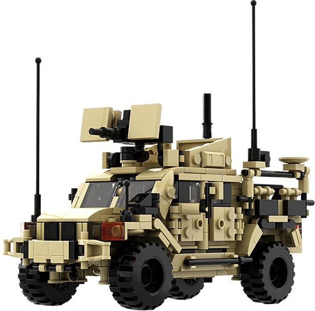 Gobricks MOC Der Phantomtänzer Panzerauto Bausteine ab 14 Jahren - Bild 1