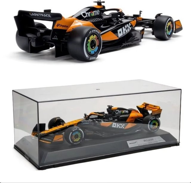 caipo Formel-Rennwagen-Modell, 1:18 Maßstab, Metall, lenkbare Räder - Bild 1