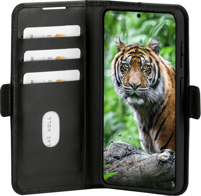DBramante1928 Copenhagen Slim Book Case für Samsung Galaxy S26 Plus aus Vollleder in Schwarz - Bild 1