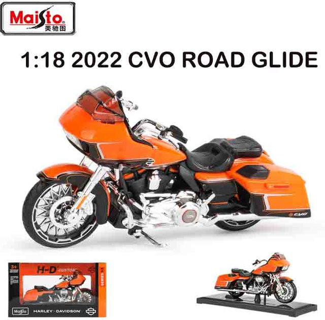 Maisto Harley Davidson Cvo Road Glide, Motorradmodell, 1:18, ab 14 Jahren - Bild 1