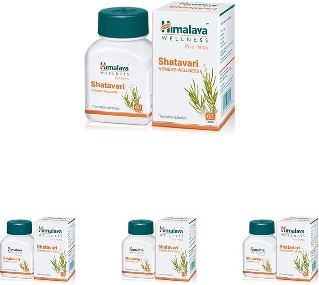 Himalaya Pure Herbs Shatavari Wellness-Tabletten für Damen, 240 Stück - Bild 1