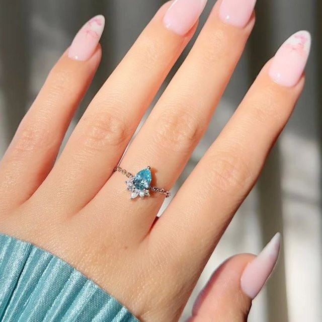 YUYAN Ring, 18K Gold überzogen, Zirkonia, Damen - Bild 1