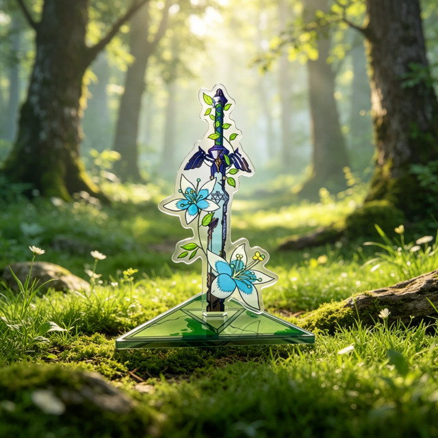 Bandai The Legend of Zelda Master-Schwert Acryl-Ständer, Silent Princess - Bild 1
