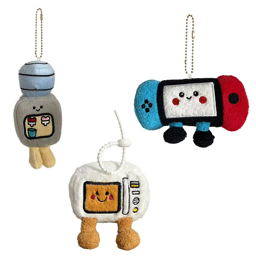 ZAKOL Schlüsselanhänger Spielkonsole Plüsch Puppe, Unisex - Bild 5