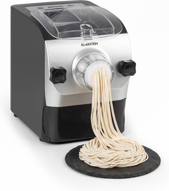 Klarstein Pastamania Nudelmaschine in Silber mit 7 Aufsätzen und 260W Leistung - Bild 1