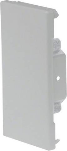 Hager Endstück BRS651306VERZ in Weiß, Breite: 13,0 cm, Tiefe: 6,8 cm - Bild 1