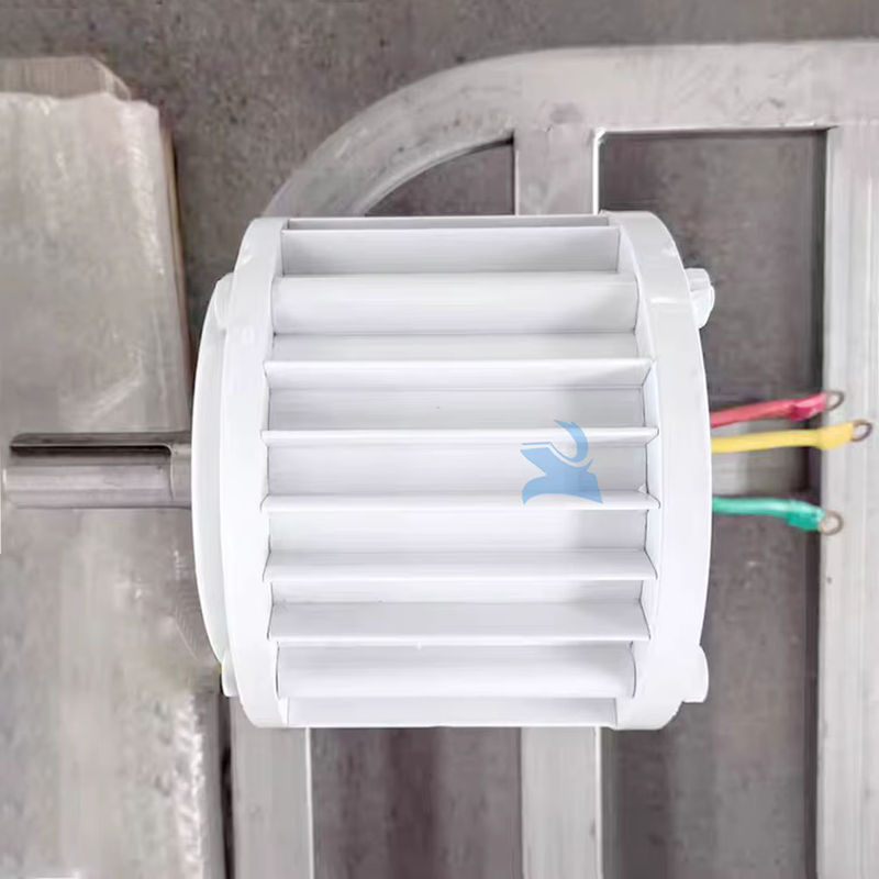 KUOXUAN Permanentmagnetgenerator für niedrige Geschwindigkeiten als elektrischer Dynamo für Heimwerker (8kW/10kW, 12V/24V/48V/120V) - Bild 2