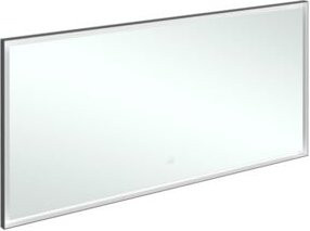 Villeroy & Boch Spiegel Subway 3.0 mit LED und Alu-Rahmen in Schwarz Matt, B: 160 cm, H: 75 cm, T: 4,75 cm - Bild 1