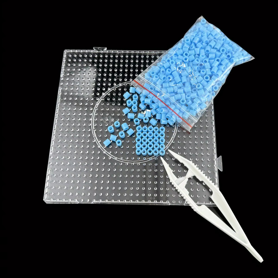 Hama Perler Sicherungsperlen Stecktafel-Set, 6/10 Stück, Lernspielzeug - Bild 2