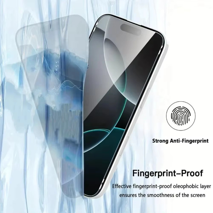 3er-Pack Cloer HD Vollbild-Displayschutzfolie aus gehärtetem Glas für iPhone 17 16 15 14 Pro Max 13 12 11 Plus XR XS Max transparent - Bild 5