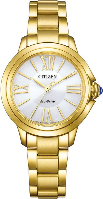 Citizen Armbanduhr, Solar, Edelstahl, Silber, 30 mm, Damen - Bild 1