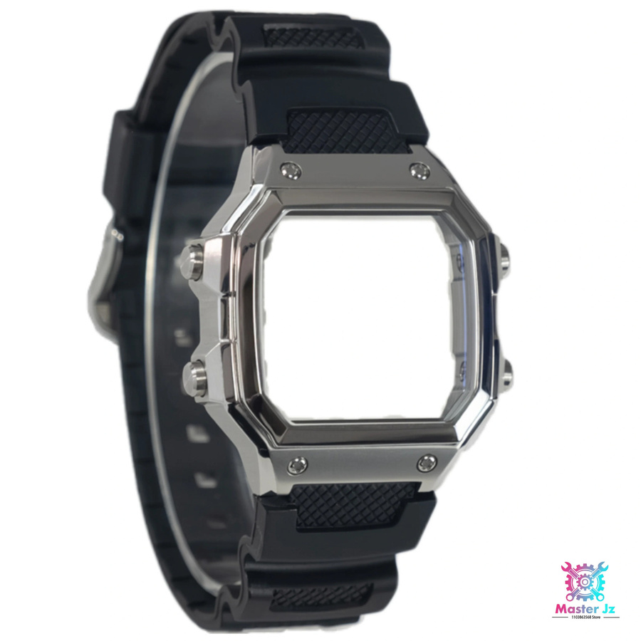 MBOL Uhrenarmband Kautschuk, Silber, 18 mm, Unisex - Bild 2