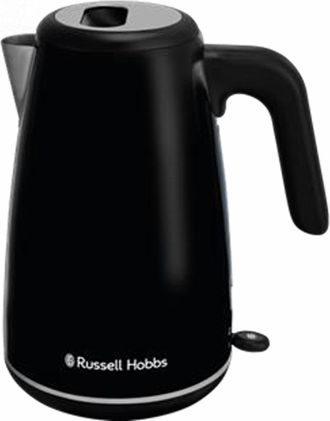 Russell Hobbs Wasserkocher Everyday Black 28831-70 mit Automatikabschaltung aus Edelstahl und Kunststoff, 1,7 l - Bild 1