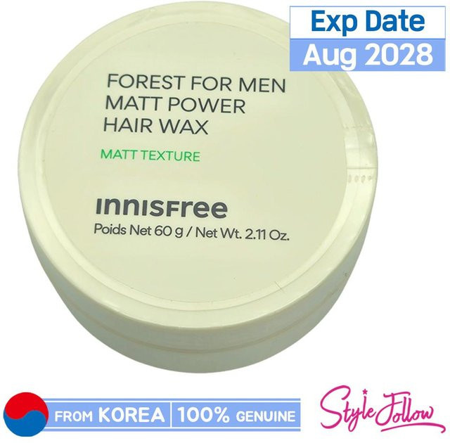 Innisfree Forest For Men Matt Power Haarwachs, 60 g, Herren - Bild 1