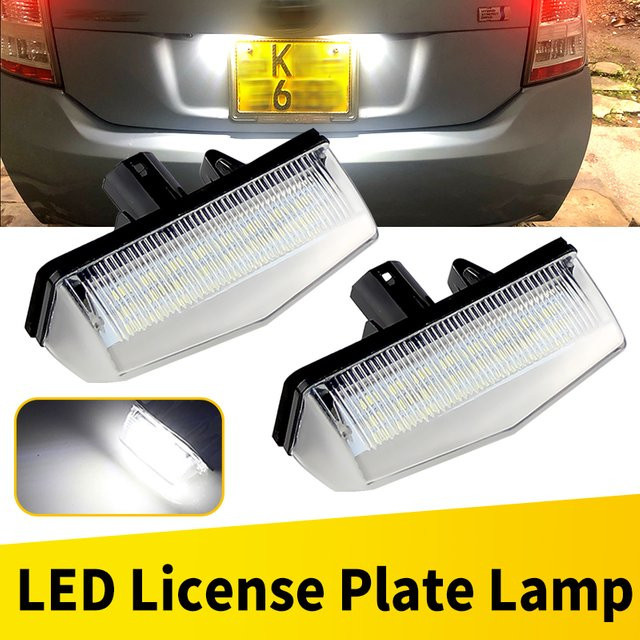 Weiße LED-Kennzeichenbeleuchtung APMATAUTO für Toyota Prius XW20 XW30, Prius Plus/V, Venza, Matrix, RAV4 sowie Lexus CT200h und Scion tC, Teilenummer 81270-53011 - Bild 1