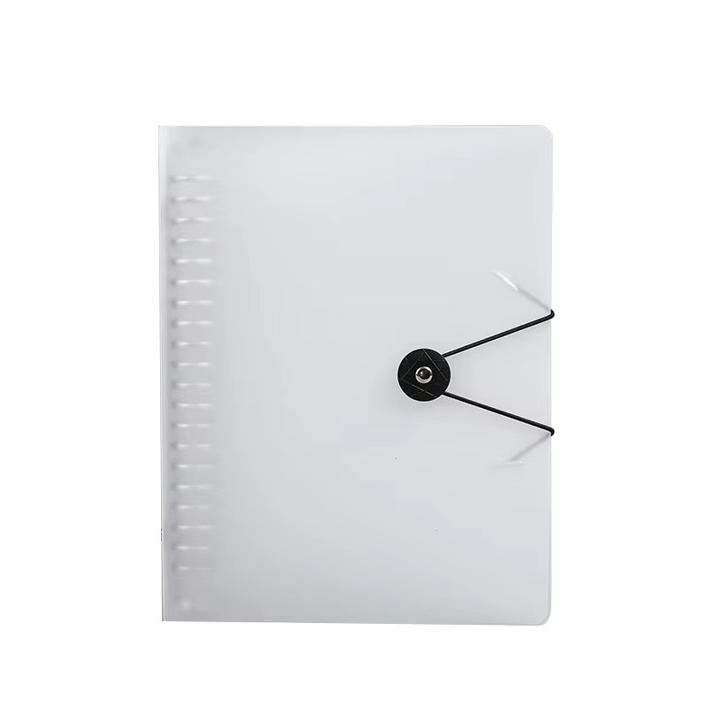 Transparenter Clip-Ordner aus Kunststoff für A4 Dokumente und Notebooks - Bild 3