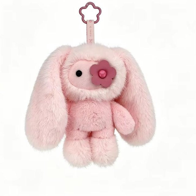 Juju Hase Plüsch Schlüsselanhänger, Tiere, 10-teiliges Set - Bild 1