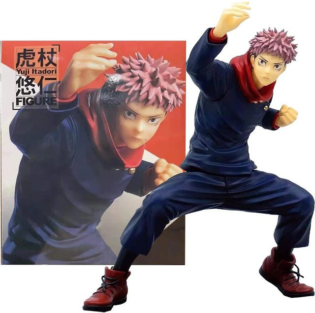 MIFEN Jujutsu Kaisen Itadori Yuji Gojo Satoru Figur PVC Modell 16cm - Bild 1