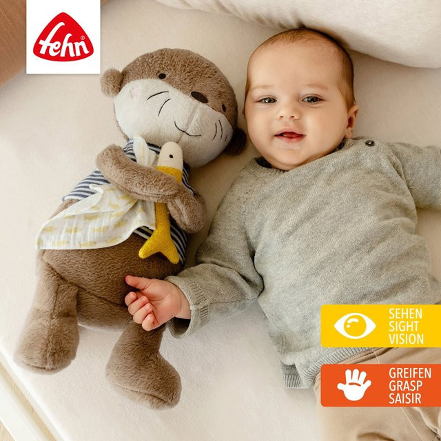 Fehn Kuscheltier Otter Theo XL, ab 0 Jahre - Bild 1